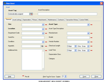 MobileAsset Asset Management Software