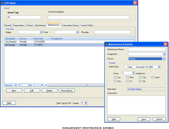 MobileAsset Asset Management Software
