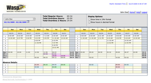 WaspTime Time & Attendance Software