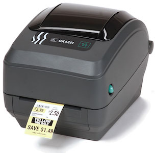 GK-420T THERMAL TRANSFER BARCODE LABEL PRINTER