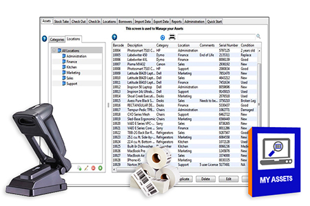 My Assets Cordless Asset Management Package